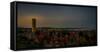 The Netherlands, Frisia, Terschelling, Lighthouse, Evening, Night-Ingo Boelter-Framed Stretched Canvas