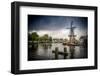 The Netherlands, Haarlem, Mill, Windmill, De Adriaan-Ingo Boelter-Framed Photographic Print