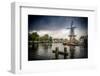 The Netherlands, Haarlem, Mill, Windmill, De Adriaan-Ingo Boelter-Framed Photographic Print