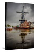 The Netherlands, Haarlem, Mill, Windmill, De Adriaan-Ingo Boelter-Stretched Canvas