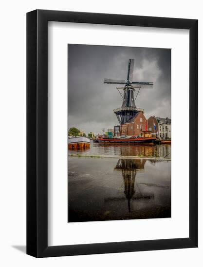 The Netherlands, Haarlem, Mill, Windmill, De Adriaan-Ingo Boelter-Framed Photographic Print