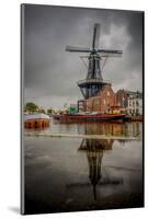 The Netherlands, Haarlem, Mill, Windmill, De Adriaan-Ingo Boelter-Mounted Photographic Print