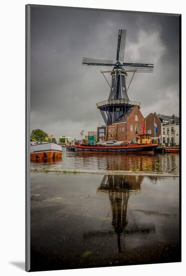 The Netherlands, Haarlem, Mill, Windmill, De Adriaan-Ingo Boelter-Mounted Photographic Print