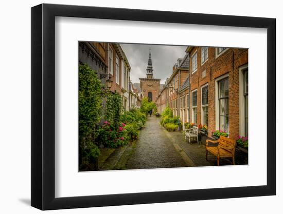 The Netherlands, Haarlem, Street, Lane-Ingo Boelter-Framed Photographic Print