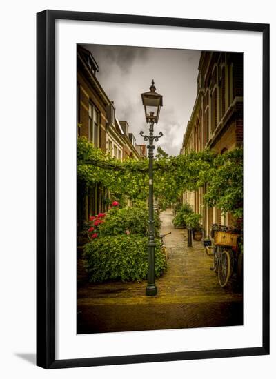 The Netherlands, Haarlem, Street, Lane-Ingo Boelter-Framed Photographic Print