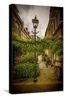 The Netherlands, Haarlem, Street, Lane-Ingo Boelter-Stretched Canvas