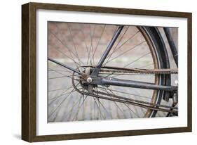 The Netherlands, Holland, Amsterdam, bicycle, old-olbor-Framed Photographic Print