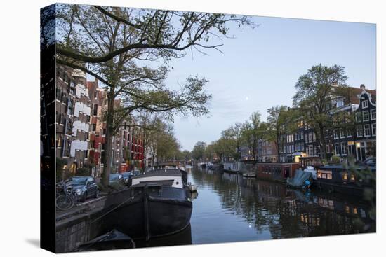 The Netherlands, Holland, Amsterdam, Brouwersgracht-olbor-Stretched Canvas