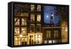 The Netherlands, Holland, Amsterdam, Jordaan, house front, Westerkerk-olbor-Framed Stretched Canvas