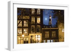 The Netherlands, Holland, Amsterdam, Jordaan, house front, Westerkerk-olbor-Framed Photographic Print