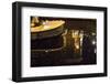 The Netherlands, Holland, Amsterdam, night, canal, boat-olbor-Framed Photographic Print