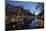 The Netherlands, Holland, Amsterdam, Prinsengracht, blue hour-olbor-Mounted Photographic Print