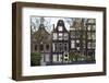 The Netherlands, Holland, Amsterdam, Prinsengracht, gable and garden-olbor-Framed Photographic Print