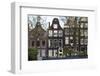 The Netherlands, Holland, Amsterdam, Prinsengracht, gable and garden-olbor-Framed Photographic Print