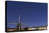 The Netherlands, Holland, Amsterdam, windmill, night-olbor-Stretched Canvas