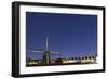 The Netherlands, Holland, Amsterdam, windmill, night-olbor-Framed Photographic Print