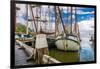 The Netherlands, Hoorn, Harbour, Sailing Ships-Ingo Boelter-Framed Photographic Print