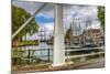 The Netherlands, Hoorn, Harbour, Tower, Hoofdtoren-Ingo Boelter-Mounted Photographic Print