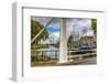The Netherlands, Hoorn, Harbour, Tower, Hoofdtoren-Ingo Boelter-Framed Photographic Print