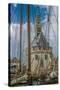 The Netherlands, Hoorn, Tower, Hoofdtoren-Ingo Boelter-Stretched Canvas