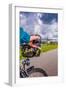 The Netherlands, Tour, Bike, Cycling Tour, Bicycle, Hand, Close-Up, Detail-Ingo Boelter-Framed Photographic Print