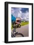 The Netherlands, Tour, Bike, Cycling Tour, Bicycle, Hand, Close-Up, Detail-Ingo Boelter-Framed Photographic Print