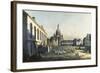 The Neue Markt in Dresden, 1747-1755-Canaletto-Framed Giclee Print