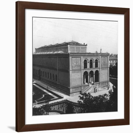 The Neue Pinakothek, Munich, Germany, C1900-Wurthle & Sons-Framed Photographic Print