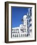 The Neuer Zollhof Building by Frank Gehry at the Medienhafen, Dusseldorf, North Rhine Westphalia-Yadid Levy-Framed Photographic Print