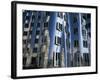 The Neuer Zollhof Building by Frank Gehry at the Medienhafen, Dusseldorf, North Rhine Westphalia-Yadid Levy-Framed Photographic Print