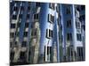 The Neuer Zollhof Building by Frank Gehry at the Medienhafen, Dusseldorf, North Rhine Westphalia-Yadid Levy-Mounted Photographic Print