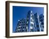 The Neuer Zollhof Building by Frank Gehry at the Medienhafen, Dusseldorf, North Rhine Westphalia-Yadid Levy-Framed Photographic Print