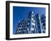 The Neuer Zollhof Building by Frank Gehry at the Medienhafen, Dusseldorf, North Rhine Westphalia-Yadid Levy-Framed Photographic Print