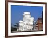 The Neuer Zollhof Building by Frank Gehry at the Medienhafen, Dusseldorf, North Rhine Westphalia-Yadid Levy-Framed Photographic Print