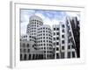 The Neuer Zollhof Building by Frank Gehry at the Medienhafen, Dusseldorf, North Rhine Westphalia-Yadid Levy-Framed Photographic Print