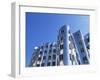 The Neuer Zollhof Building by Frank Gehry, Nord Rhine-Westphalia, Germany-Yadid Levy-Framed Photographic Print