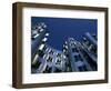 The Neuer Zollhof Building by Frank Gehry, Nord Rhine-Westphalia, Germany-Yadid Levy-Framed Photographic Print