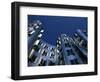 The Neuer Zollhof Building by Frank Gehry, Nord Rhine-Westphalia, Germany-Yadid Levy-Framed Photographic Print