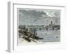 The Neva at St Petersburg, Russia, C1880-null-Framed Giclee Print