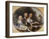 The Nevill Children, 1878-Daniele Ranzoni-Framed Giclee Print