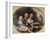 The Nevill Children, 1878-Daniele Ranzoni-Framed Giclee Print