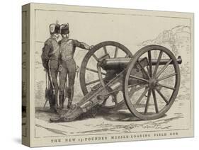 The New 13-Pounder Muzzle-Loading Field Gun-null-Stretched Canvas