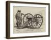 The New 13-Pounder Muzzle-Loading Field Gun-null-Framed Giclee Print