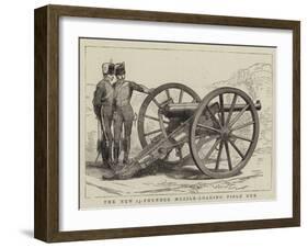 The New 13-Pounder Muzzle-Loading Field Gun-null-Framed Giclee Print