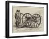 The New 13-Pounder Muzzle-Loading Field Gun-null-Framed Giclee Print