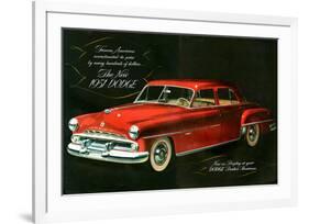 The New 1951 Dodge-null-Framed Premium Giclee Print