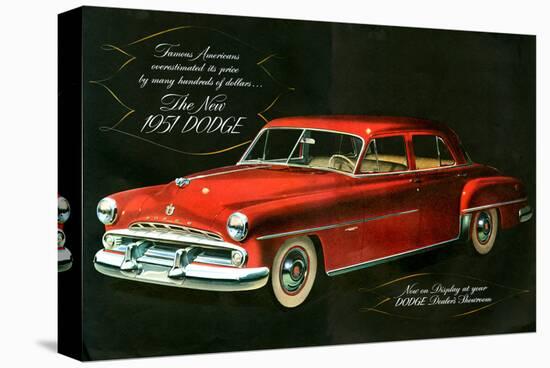 The New 1951 Dodge-null-Stretched Canvas