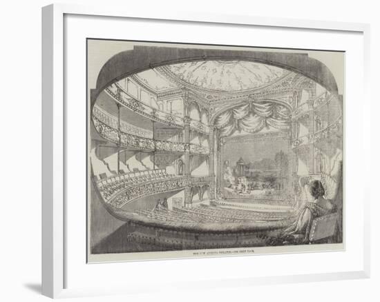 The New Adelphi Theatre-Thomas Harrington Wilson-Framed Giclee Print