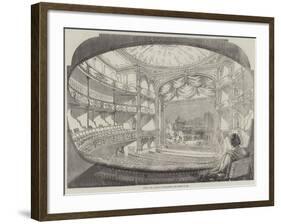 The New Adelphi Theatre-Thomas Harrington Wilson-Framed Giclee Print