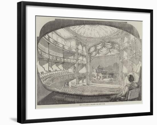 The New Adelphi Theatre-Thomas Harrington Wilson-Framed Giclee Print